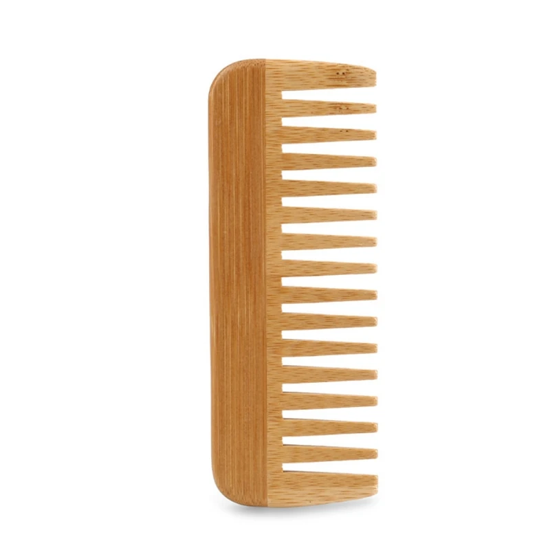 Bamboo Toothbrush - Sisir Bergigi Lebar Bambu Alami, Sisir