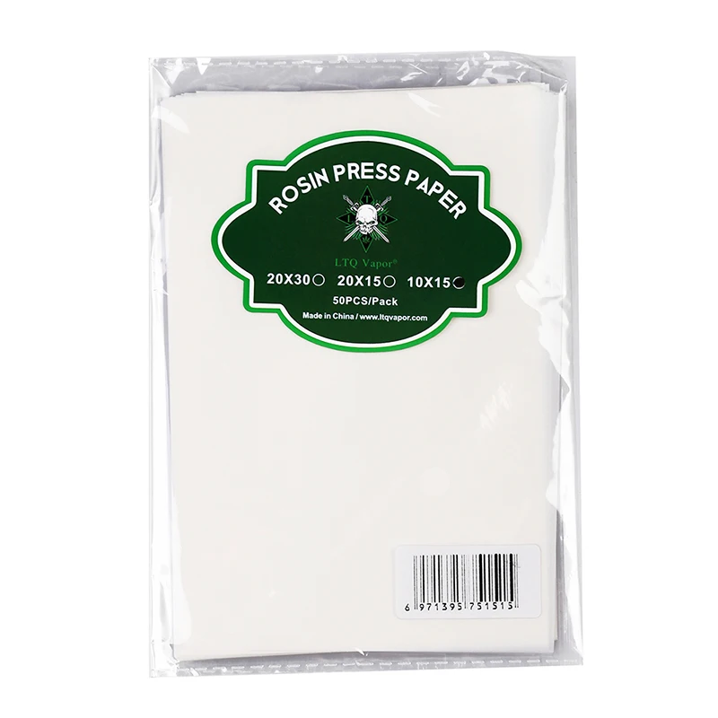 Beeswax Wrap - 50 Buah/Tas Kertas Tekan Rosin Ukuran