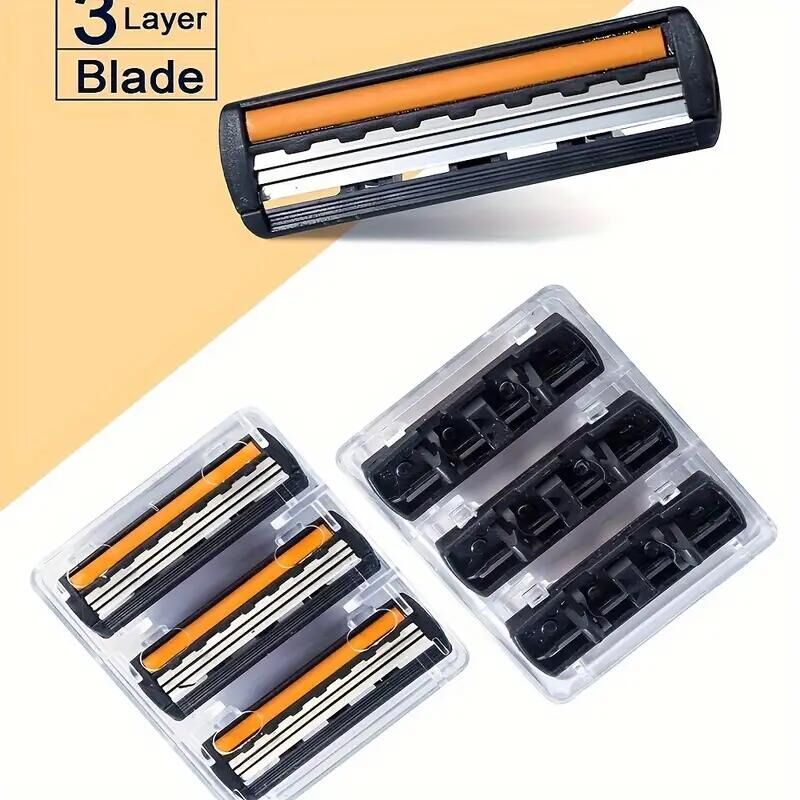 Safety Razor Handle - Pisau Cukur Manual Profesional dengan Gagang