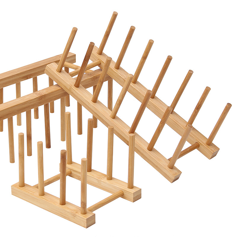 1 buah Rak Pengering Piring da - Bamboo Cutlery ulasan dan harga