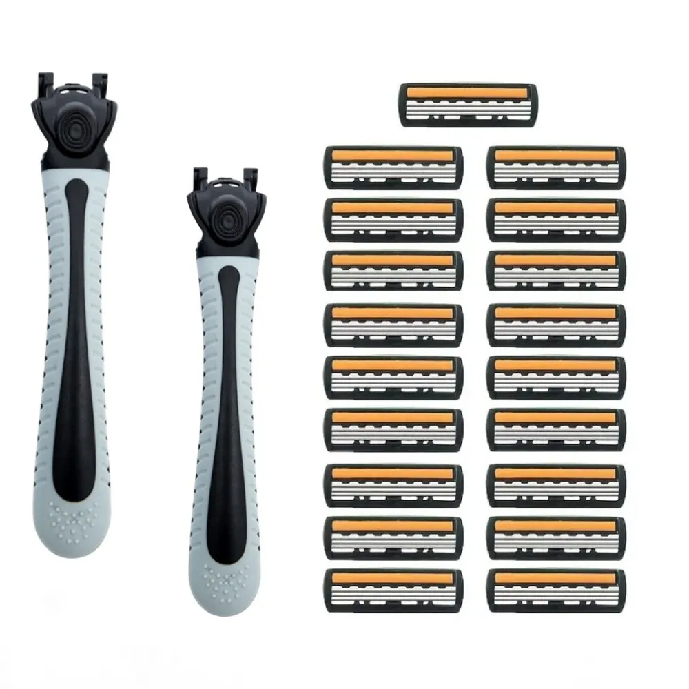 Pisau cukur Manual Pria, pisau - Safety Razor Handle ulasan dan harga