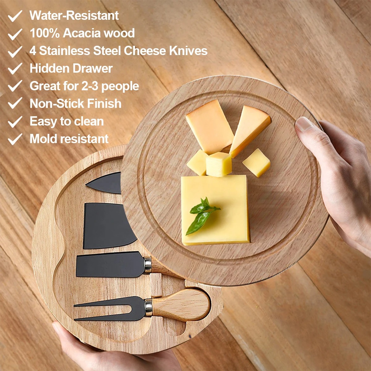 Set Pisau Keju untuk Papan dan - Bamboo Cutlery ulasan dan harga