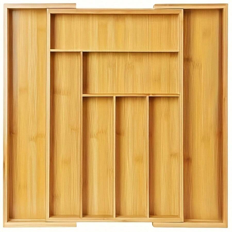 Rak Penyimpanan Laci dari Bamb - Bamboo Cutlery ulasan dan harga