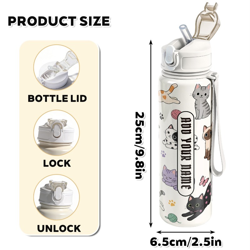 Botol Air 750ml dengan Desain  - Reusable Straw ulasan dan harga
