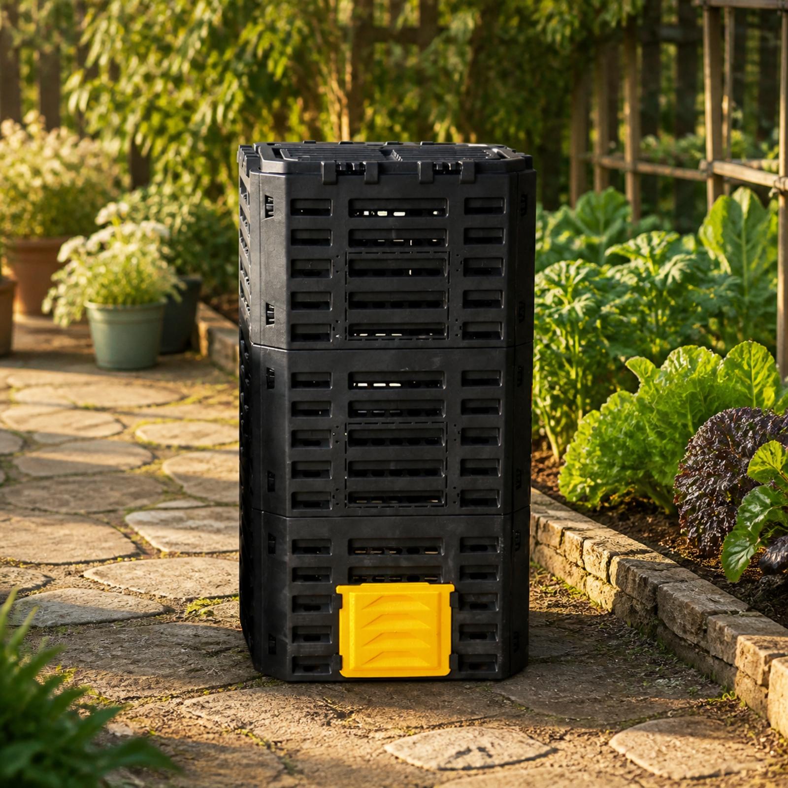 Kotak Kompos untuk Taman, Temp - Compost Bin ulasan dan harga