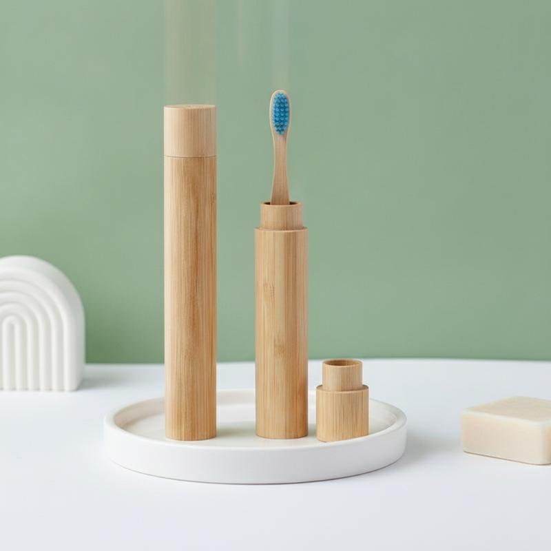 【A】Kemasan Sikat Gigi Bambu Ko - Bamboo Toothbrush ulasan dan harga