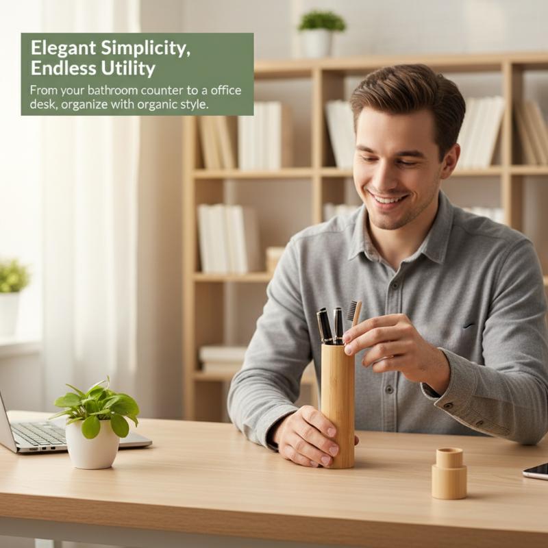 【A】Kemasan Sikat Gigi Bambu Ko - Bamboo Toothbrush ulasan dan harga
