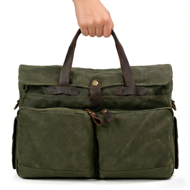 Tas Kerja Pria Kanvas Berlapis - Beeswax Wrap ulasan dan harga